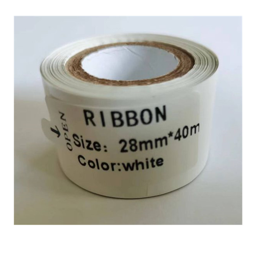 Typewriter Ribbon Roll - 10 Rollen Spezialband für Heißprägemaschinen 28