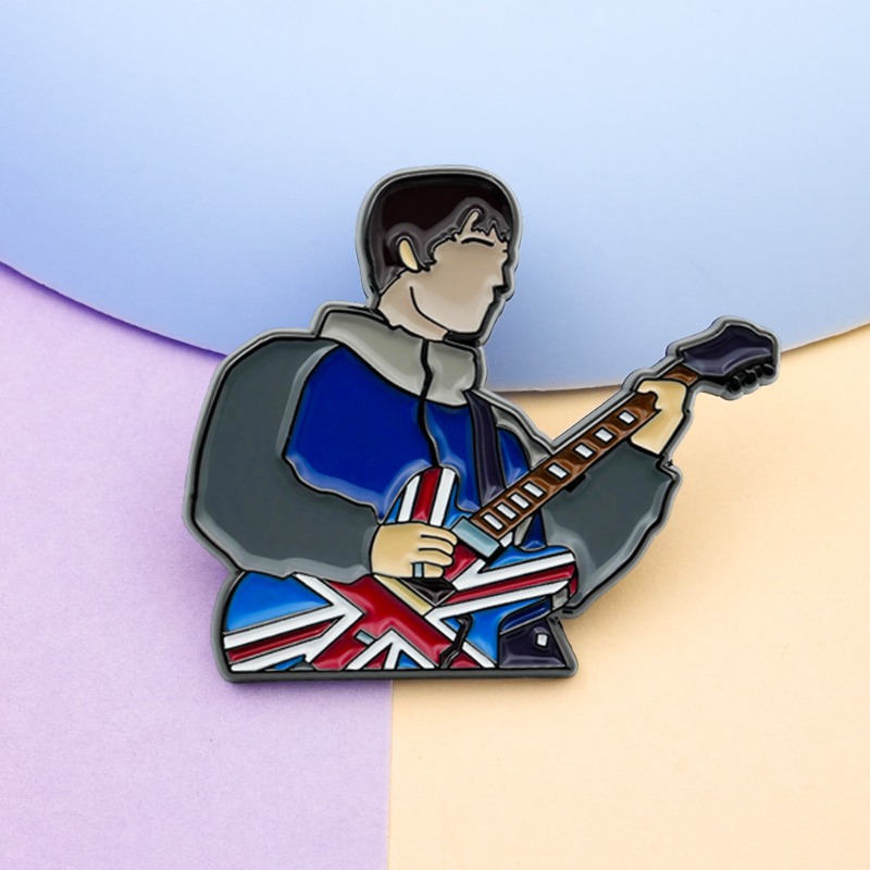 Vintage Britische Rock-Gitarre – Vintage Collectible Pins Bewertung und Preis