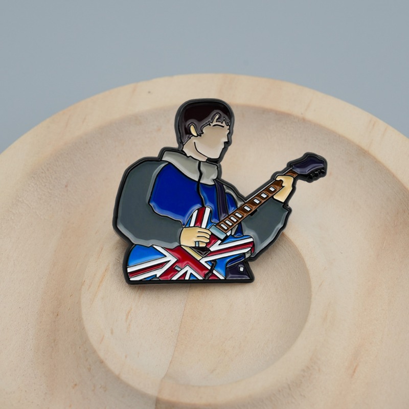 Vintage Britische Rock-Gitarre – Vintage Collectible Pins Bewertung und Preis
