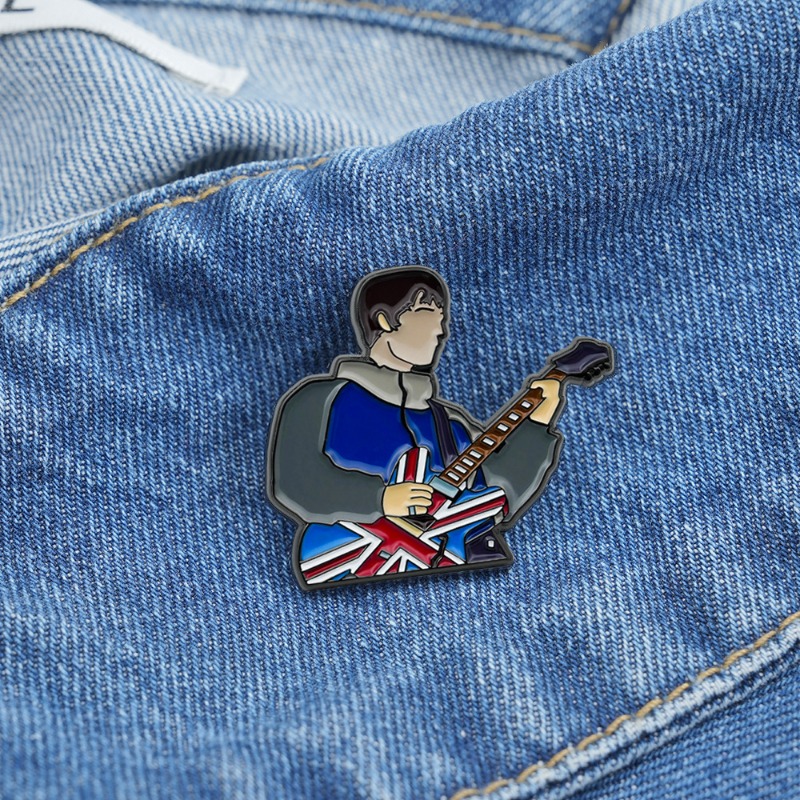 Vintage Britische Rock-Gitarre – Vintage Collectible Pins Bewertung und Preis